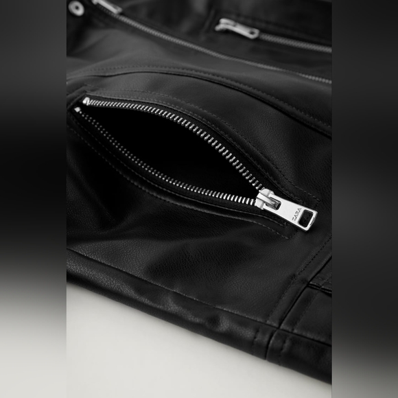 ZARA KIDS BIKER JACKET - Picture 4 of 6